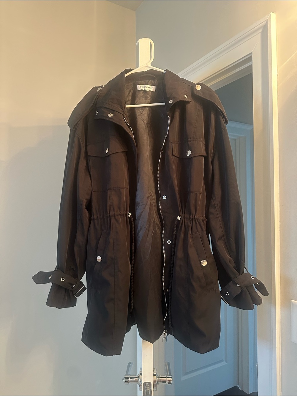 WeWoreWhat Black Utility Anorak Jacket